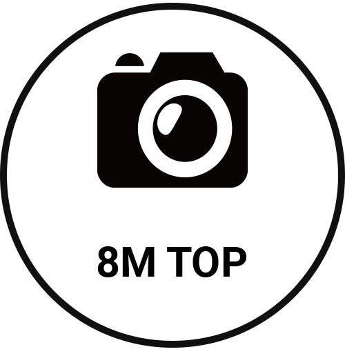 Camera 8mp top